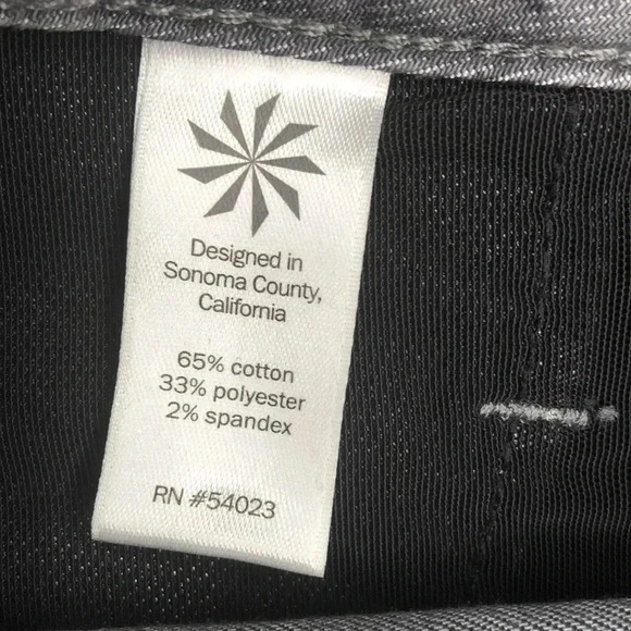 Athleta Women’s Sculptek Skinny Granite Gray Stretch Jeans - Picture 6 of 7